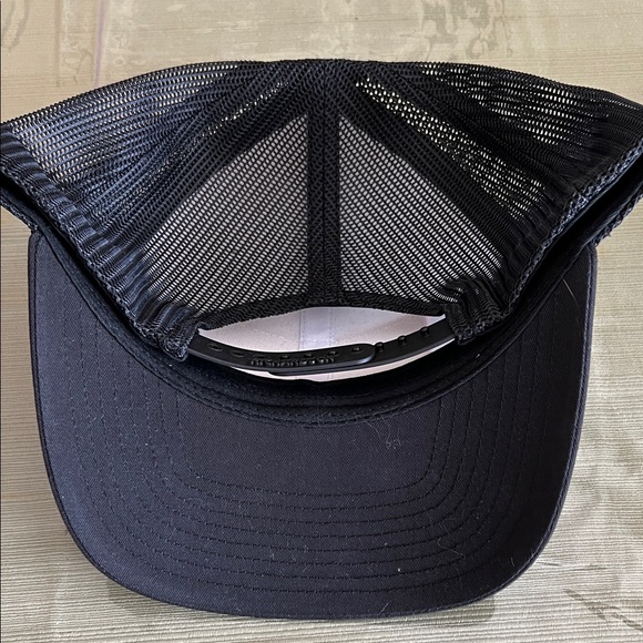 Fatty Smoked Meat Sticks Black and White Trucker Hat - Picture 2 of 5